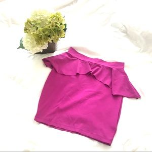 Bebe peplum stretchy skirt